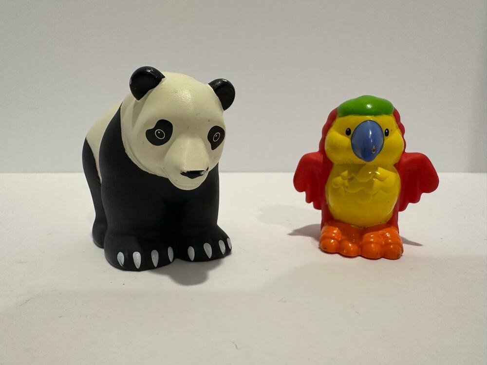 Fisher Price LIttle People Parrot and Panda zoo replacements